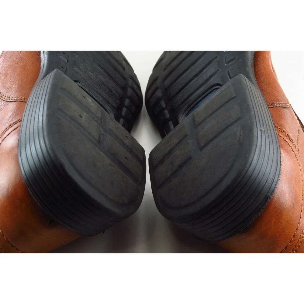 Nunn Bush Loafer Brown Leather Men Shoes‎ Size 8 M
